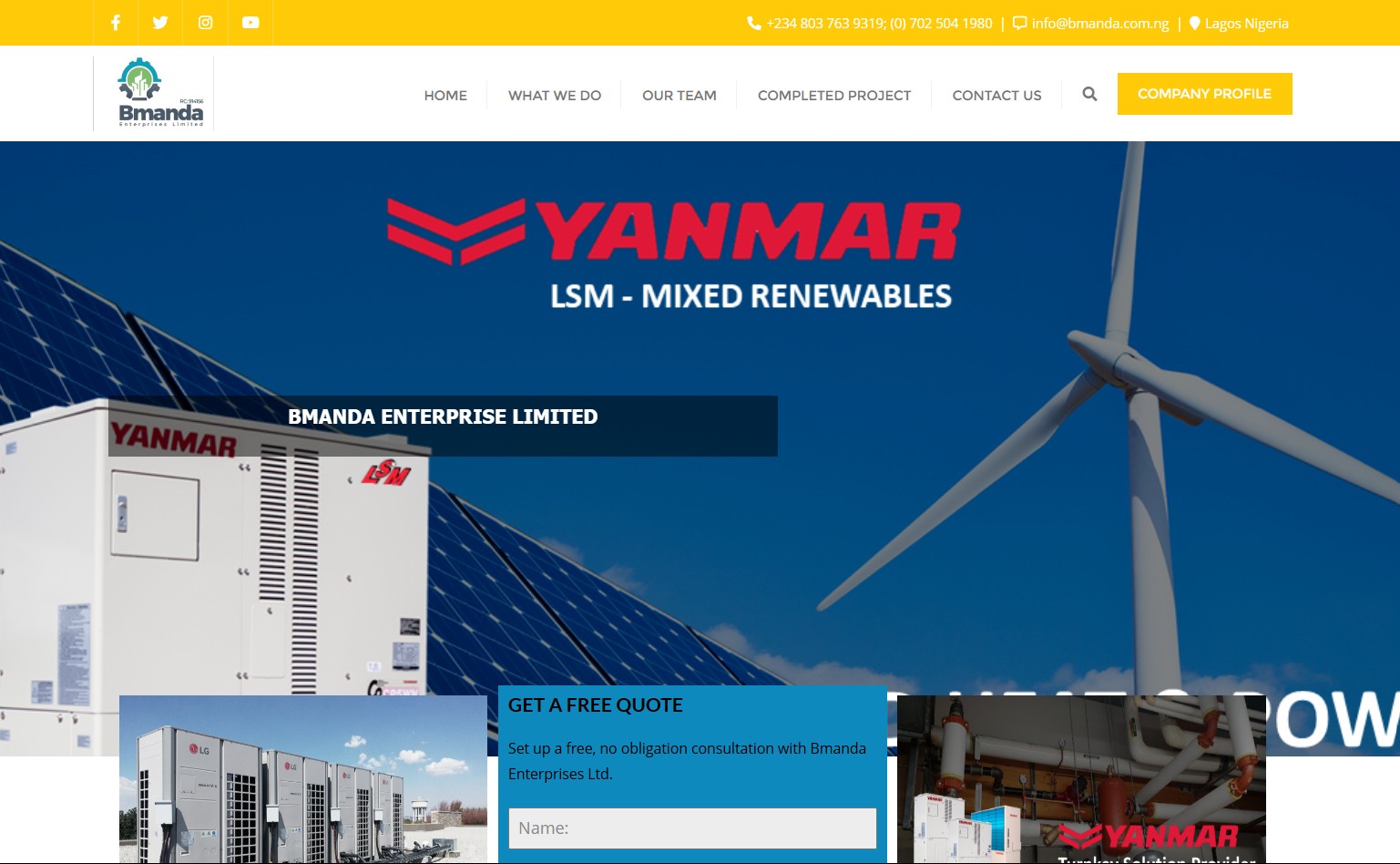 BMANDA ENTERPRISE LIMITED