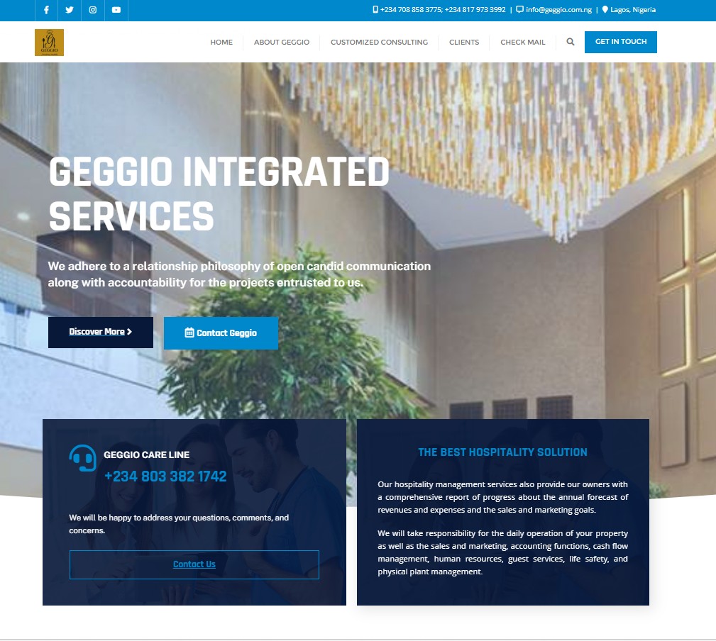 GEGGIO INTEGRATED SERVICES